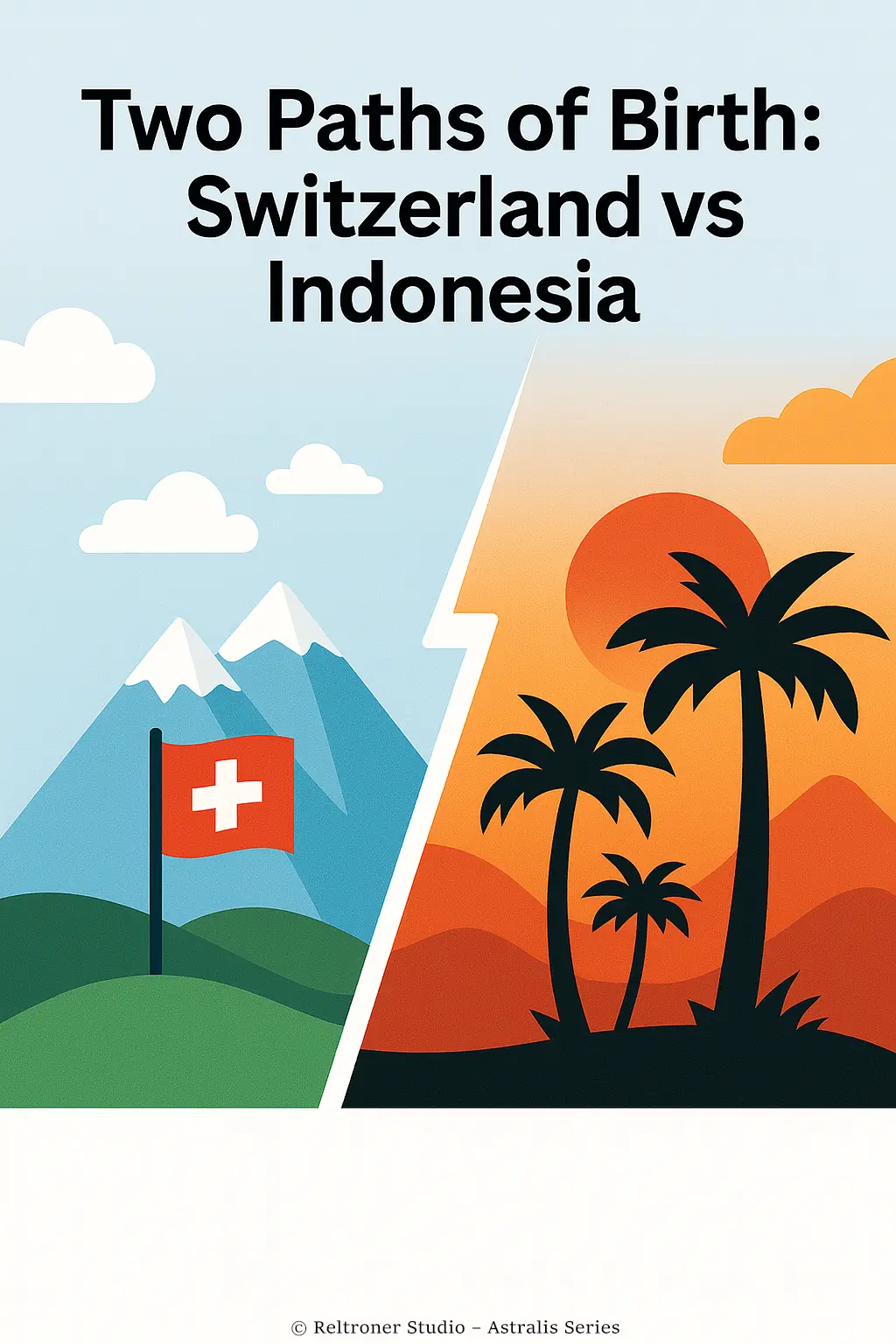 🌍 Two Paths of Birth: Switzerland vs Indonesia