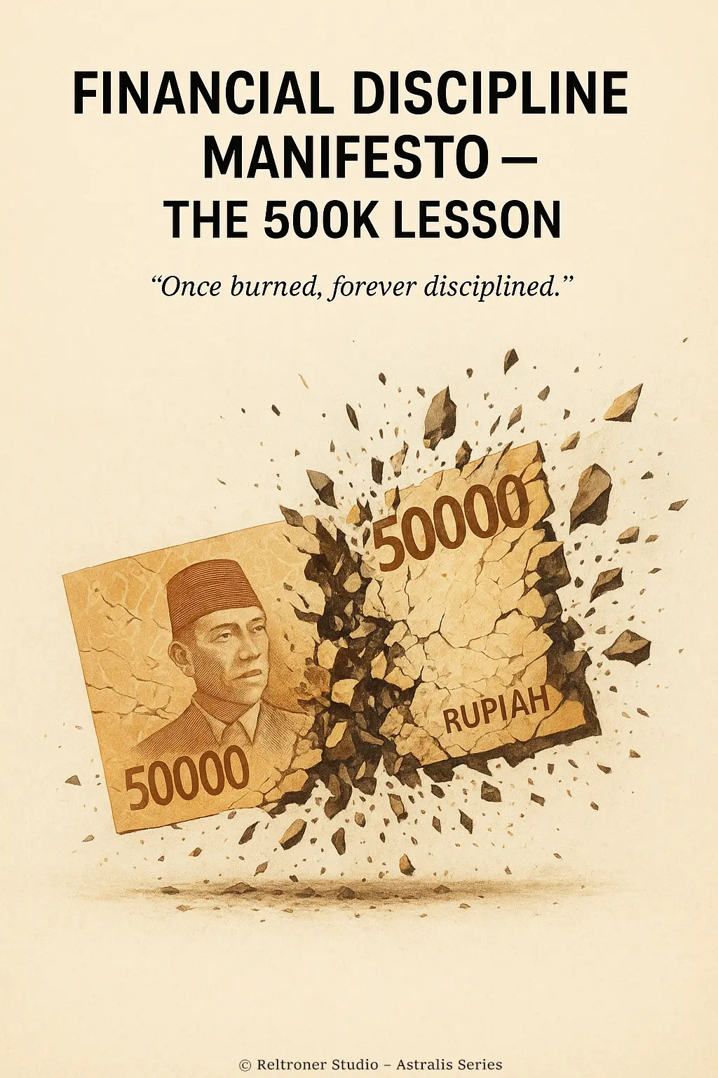 Financial Discipline Manifesto — The 500K Lesson