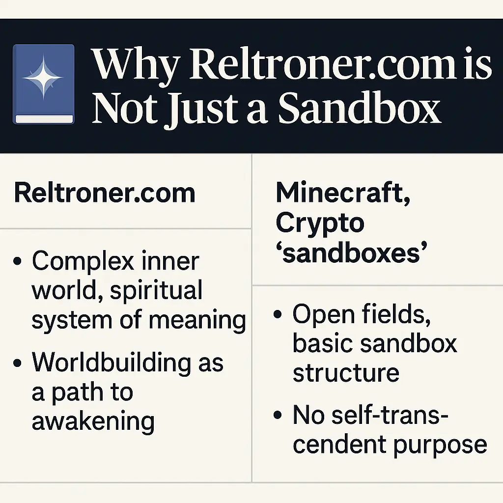 📦 Why Reltroner.com is Not Just a Sandbox
