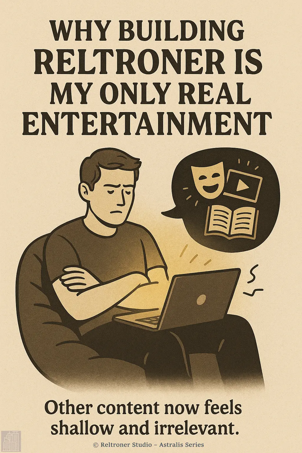 🎭 Why Building Reltroner is My Only Real Entertainment